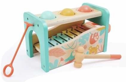 Banc à marteler xylophone Jungle - Hape